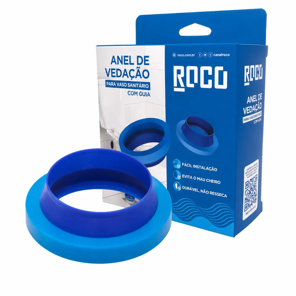 Anel de Vedação para Vaso Sanitário Roco com Guia Ref. 1328