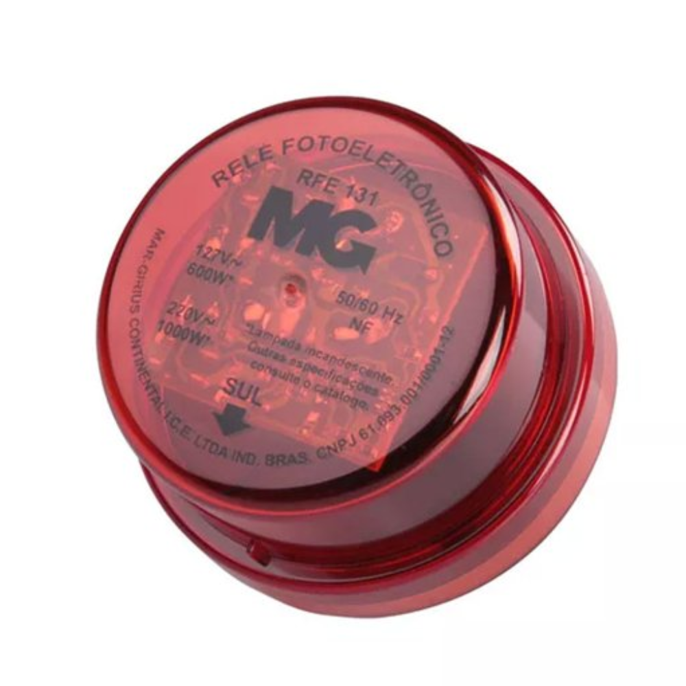 Relé Fotoelétrico Margirius 1000W Bivolt RFE-131