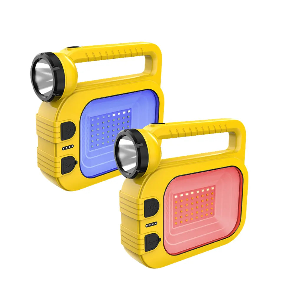 Lanterna LED Taschibra Hudson Solar Recarregável 5W com Refletor e Powerbank