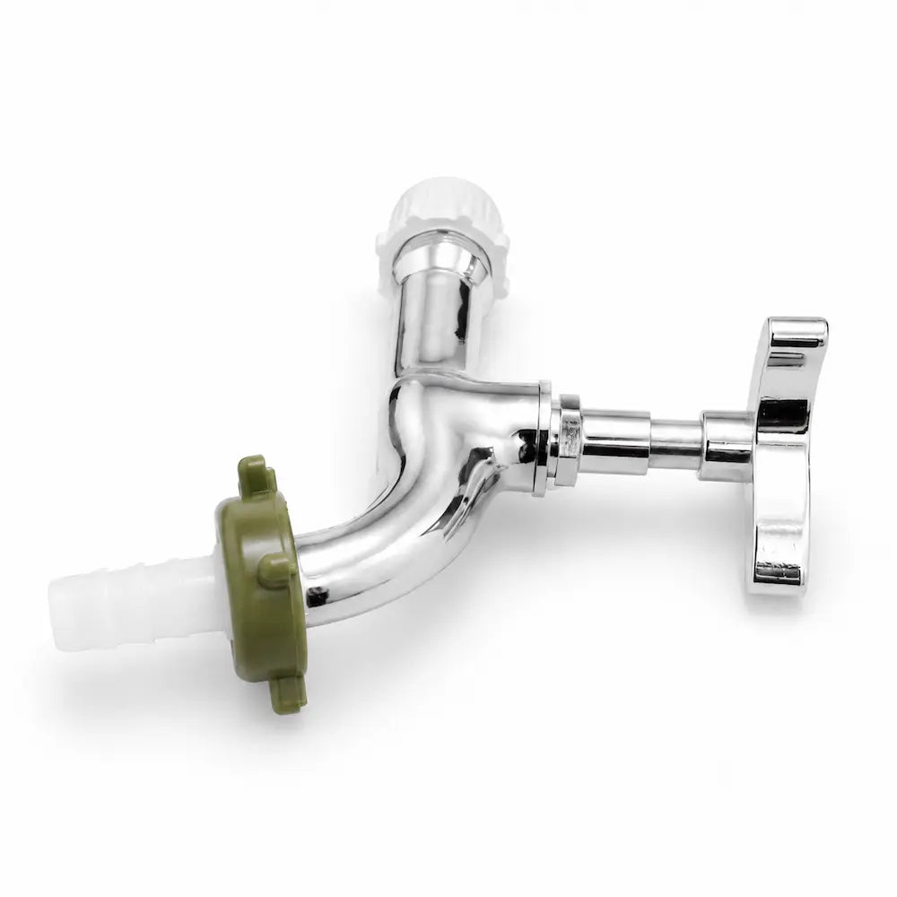 Torneira Jardim Longa C36 1/2 Metal Cromado com Bico para Mangueira Cod. 1130
