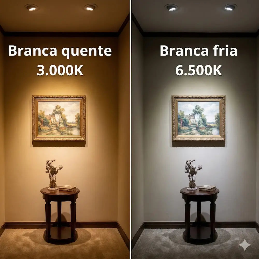 Lâmpada LED Bulbo Taschibra 30W E27 Bivolt 6500K Luz Branca Fria