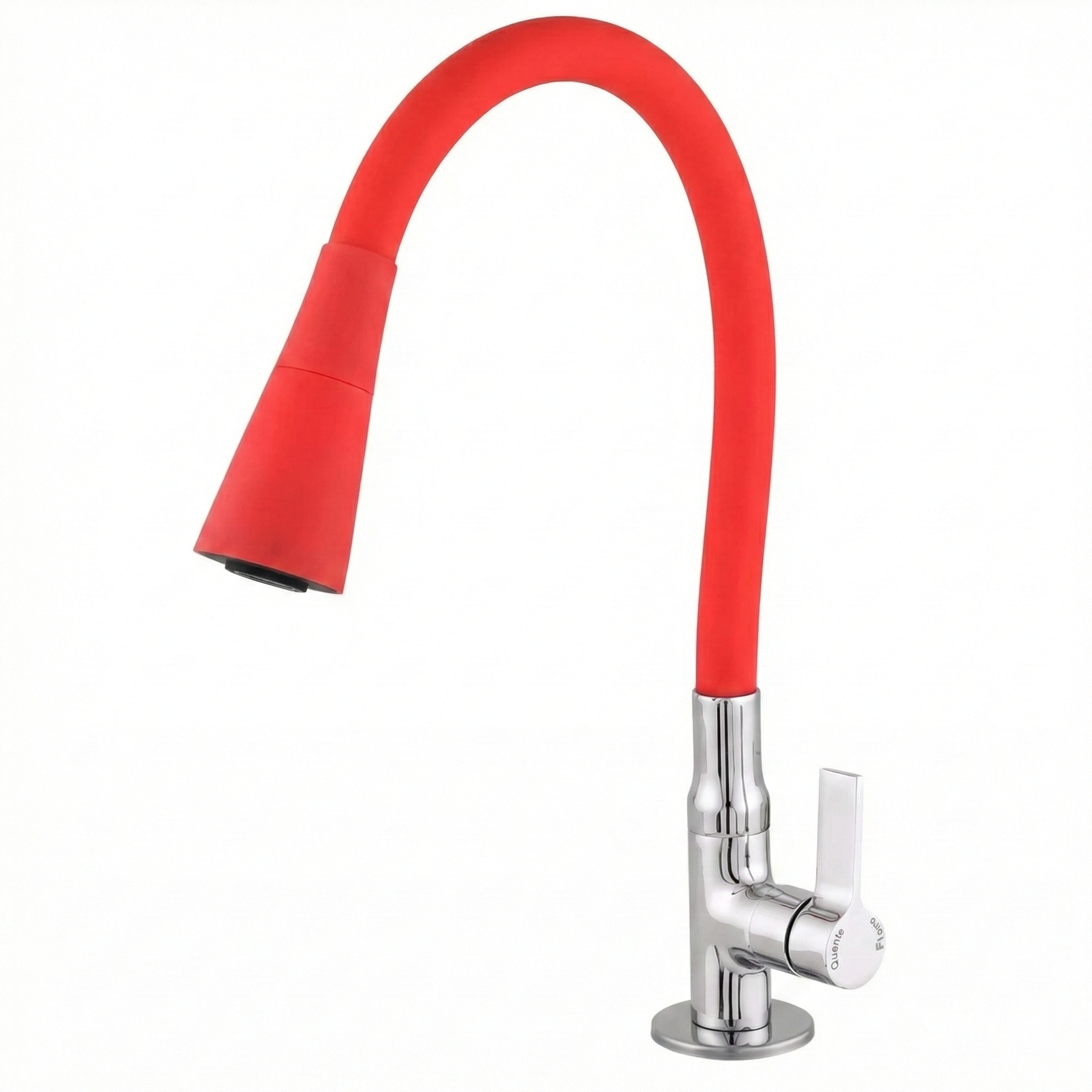 Torneira para Cozinha Bica Móvel Flexível Color Duo 1/4 de Volta - Leão Metais