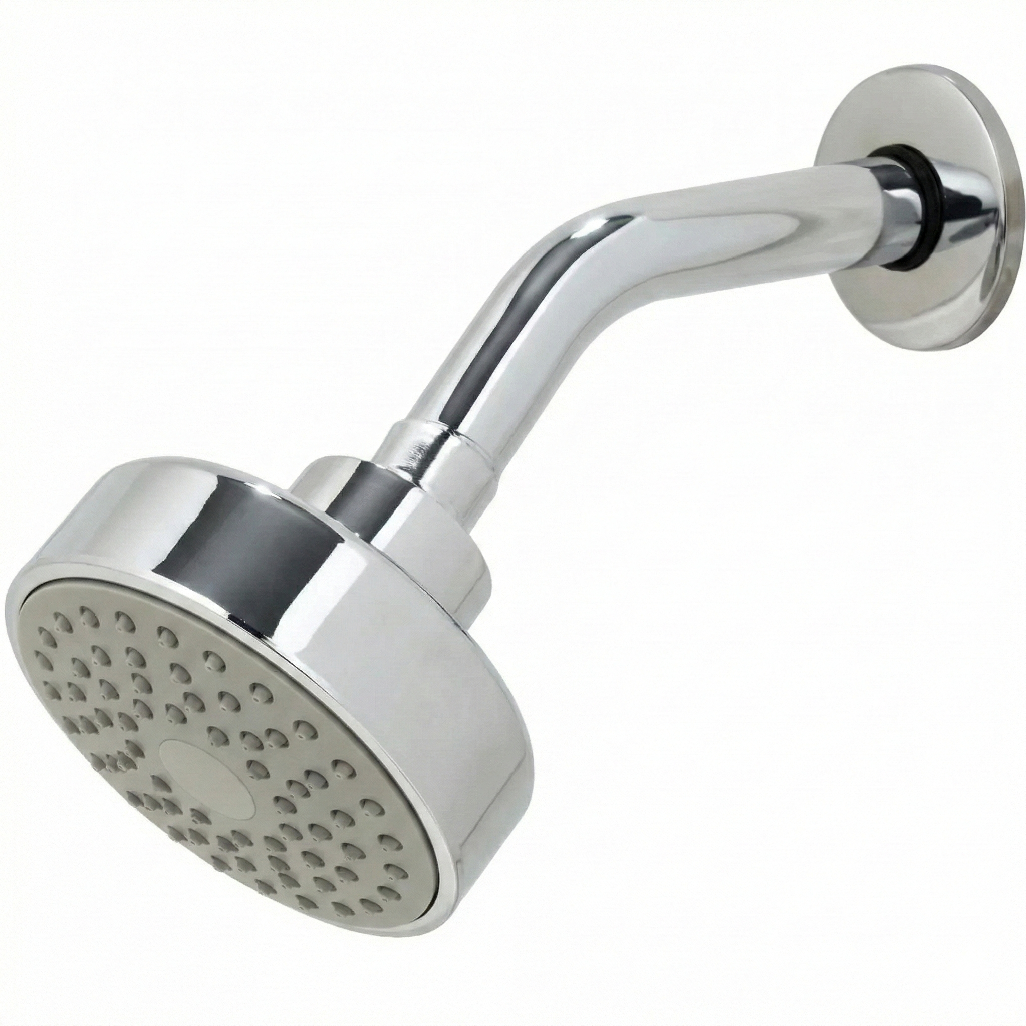 Ducha Articulado Blukit 4,5" - Haste Curta com Canopla e Bucha