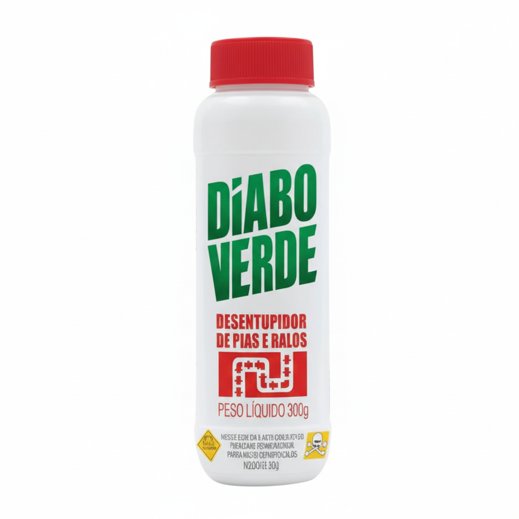 Desentope Vasos Sanitários Pias Granulado 300g Desentupidor