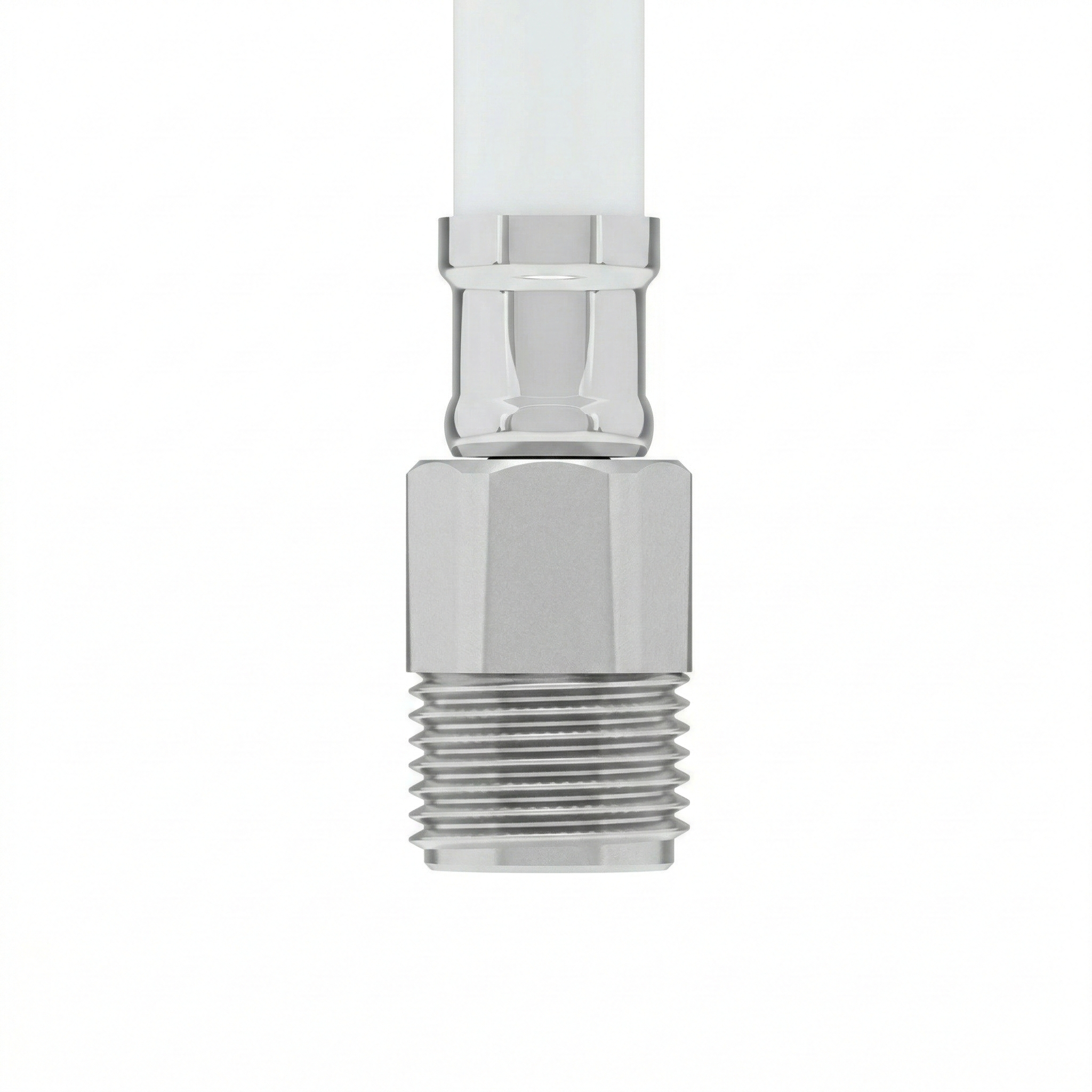 Engate Flexível PVC Branco para Água 1/2" (Macho x Fêmea) 40cm - Blukit