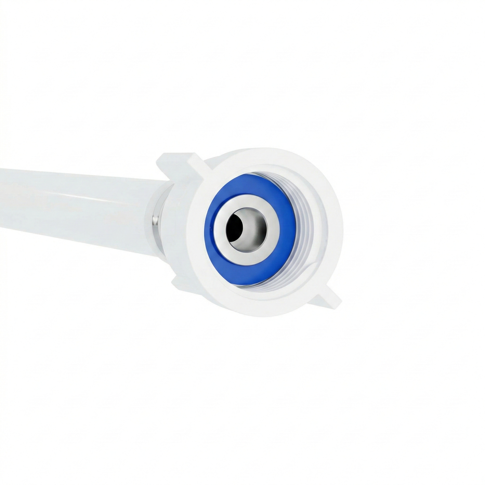 Engate Flexível PVC Branco para Água 1/2" (Macho x Fêmea) 40cm - Blukit
