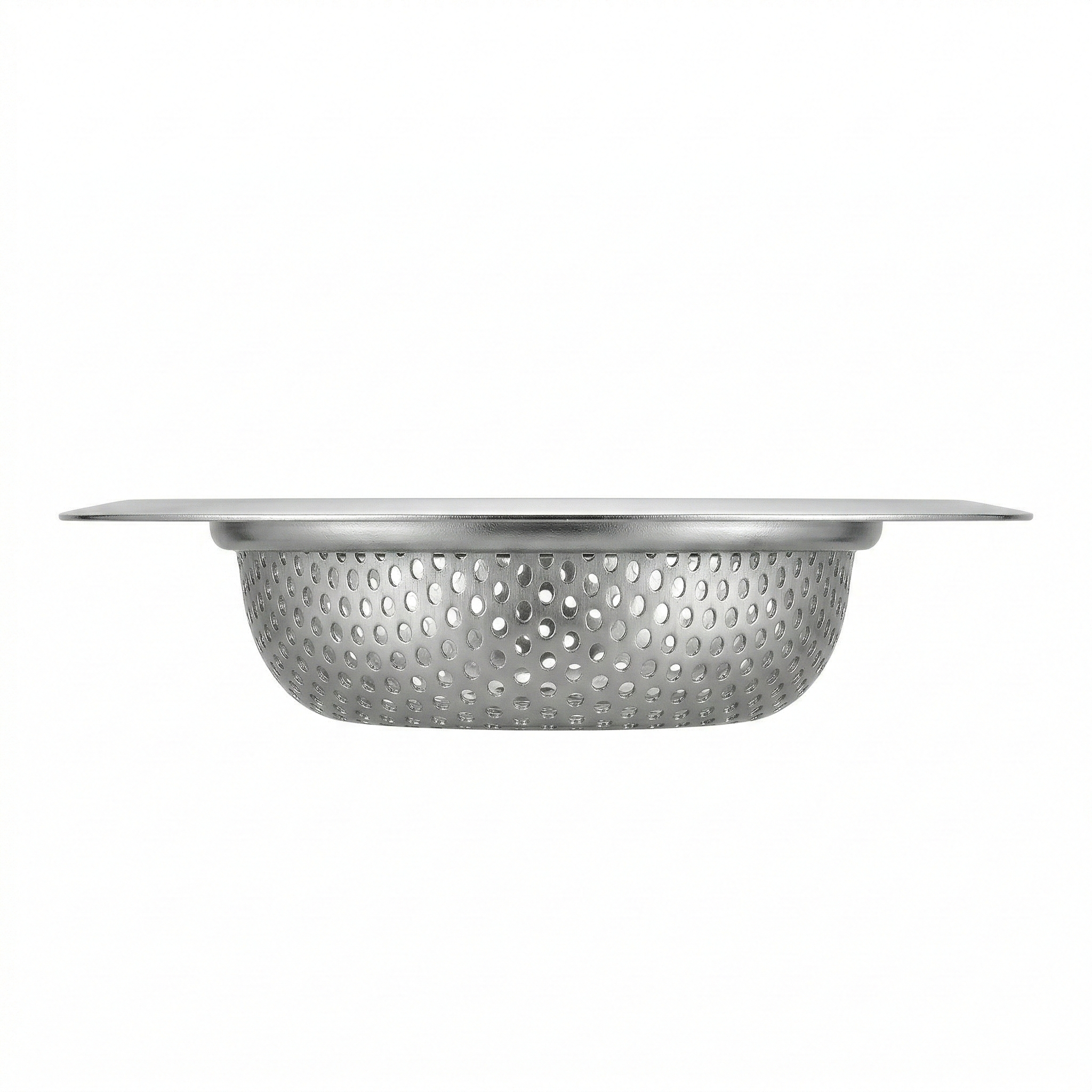 Ralo de Pia Olifer em Aço Inox 11,5 cm - Coletor de Resíduos e Anti-Entupimento