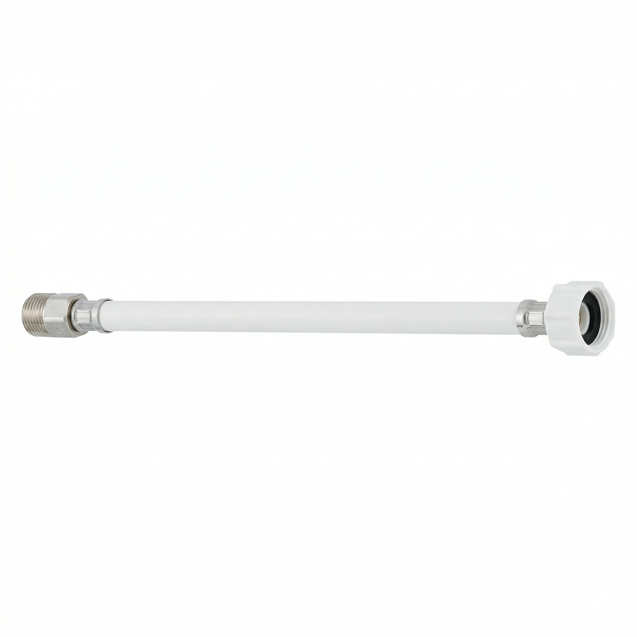 Engate Flexível PVC Branco para Água 1/2" (Macho x Fêmea) 40cm - Blukit