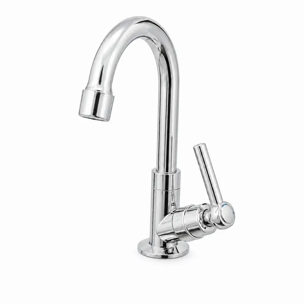 Torneira Bica Móvel para Lavatório Alfa de Mesa ABS Cromada 1/4 de Volta C61 Cód. 1195