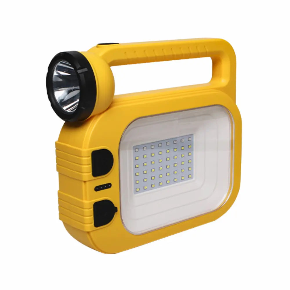 Lanterna LED Taschibra Hudson Solar Recarregável 5W com Refletor e Powerbank