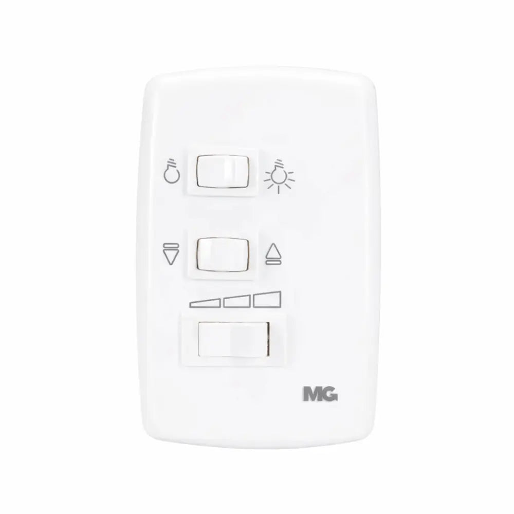 Controle Ventilador Parede Margirius C/ Luz 127V/220V