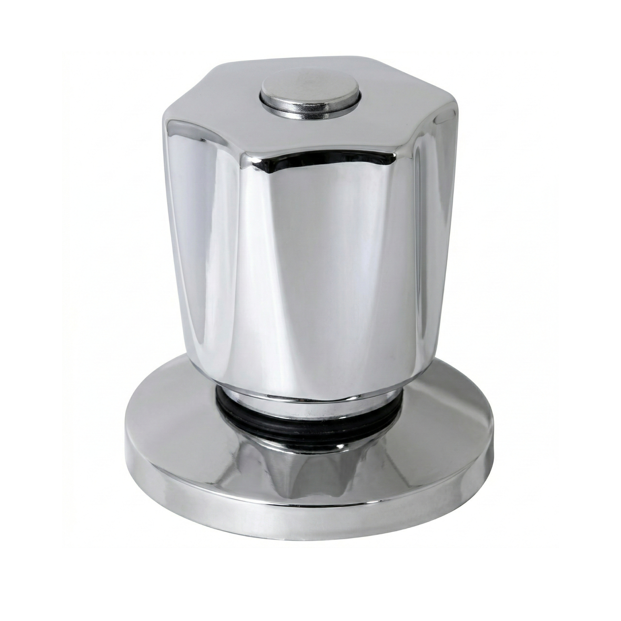 Acabamento para Registro de Pressão e Gaveta C50 Metal Cromado Padrão Deca - Leão