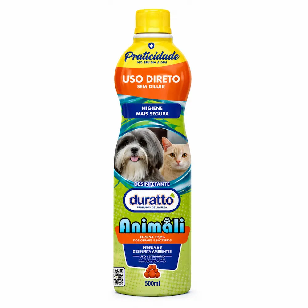 Eliminador de Odores Pet Duratto Animali Uso Direto 750ml Limpeza e Higiene