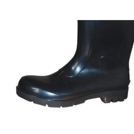 Bota Cartom Pvc Preto Cano Médio - 2656