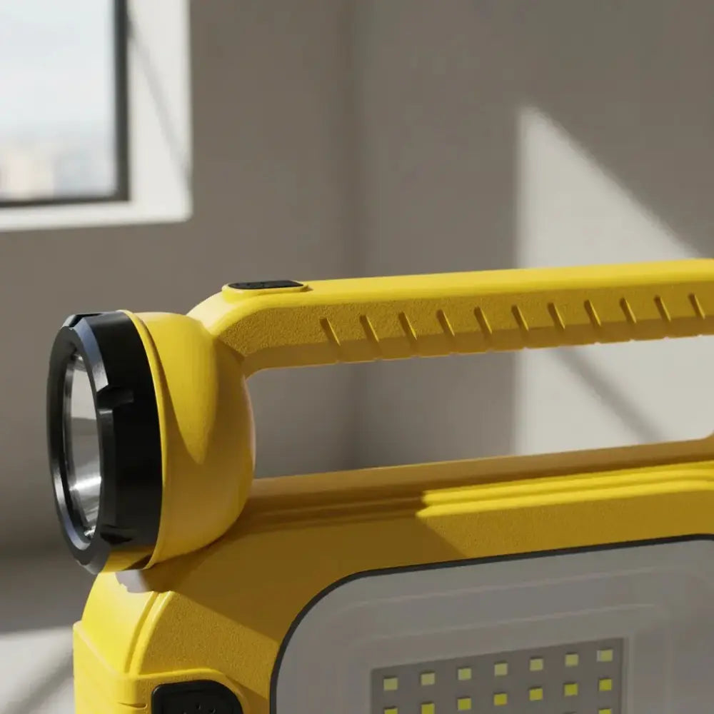 Lanterna LED Taschibra Hudson Solar Recarregável 5W com Refletor e Powerbank
