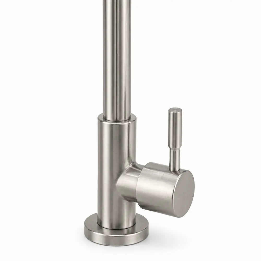 Torneira para Pia Inox de Mesa Escovada 1/4 de Volta Cód. 6603