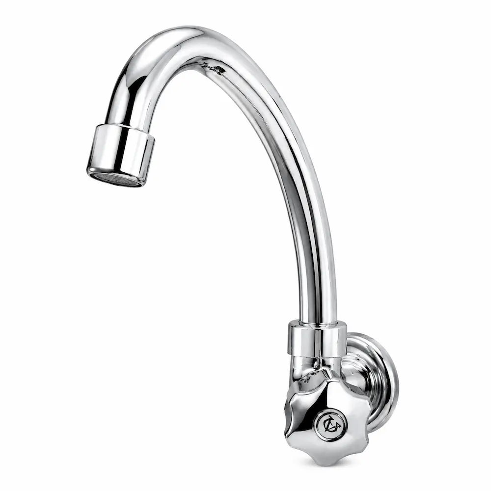 Torneira Bica Móvel JR para Cozinha de Parede Alfa C50 ABS Cód. 1162