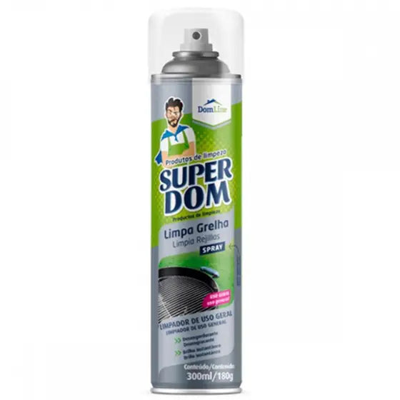 Limpa Grelha Super Dom Spray 300ml/180g