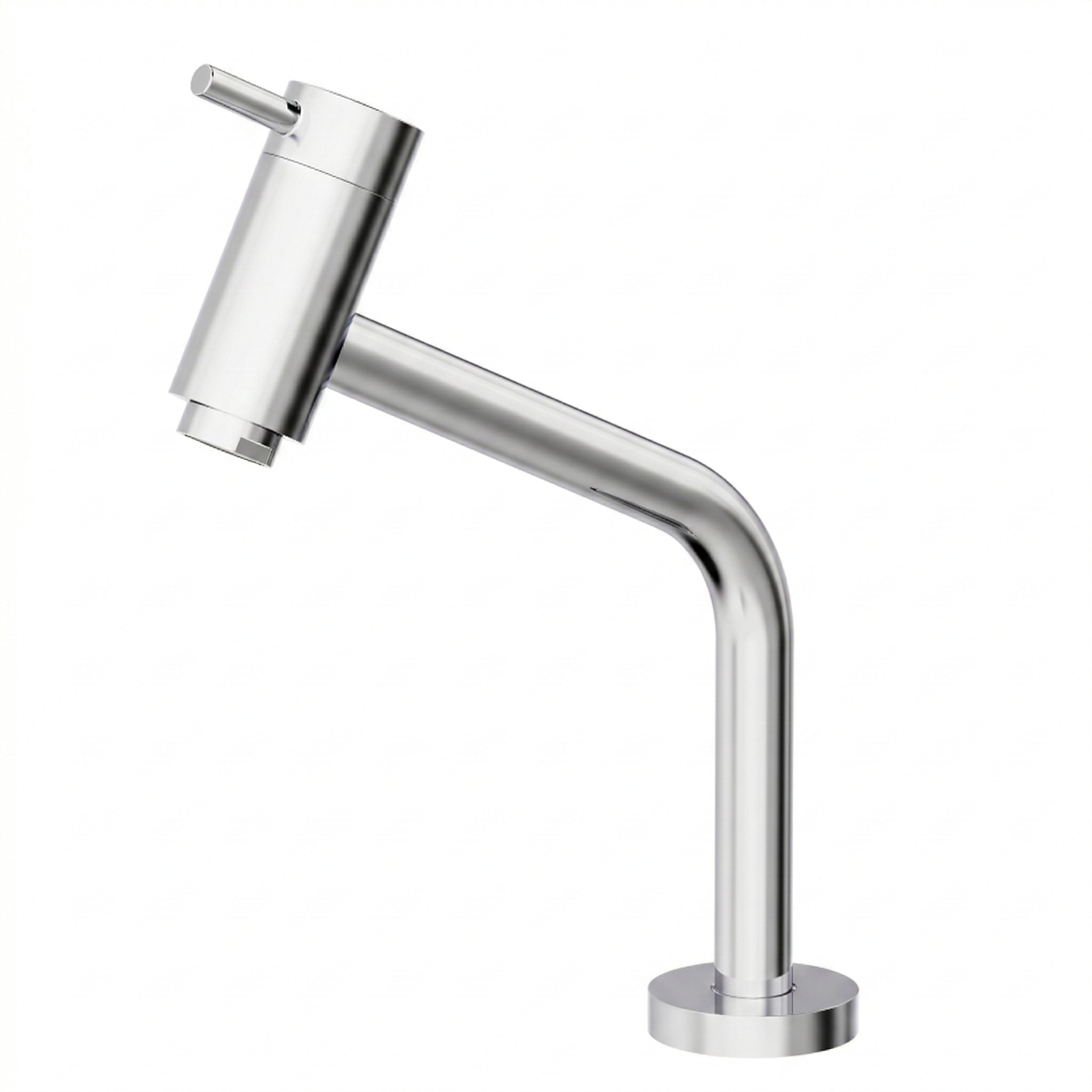 Torneira para Cozinha de Mesa Slim C61 1/4 de Volta Cromada - Leão Metais 3040