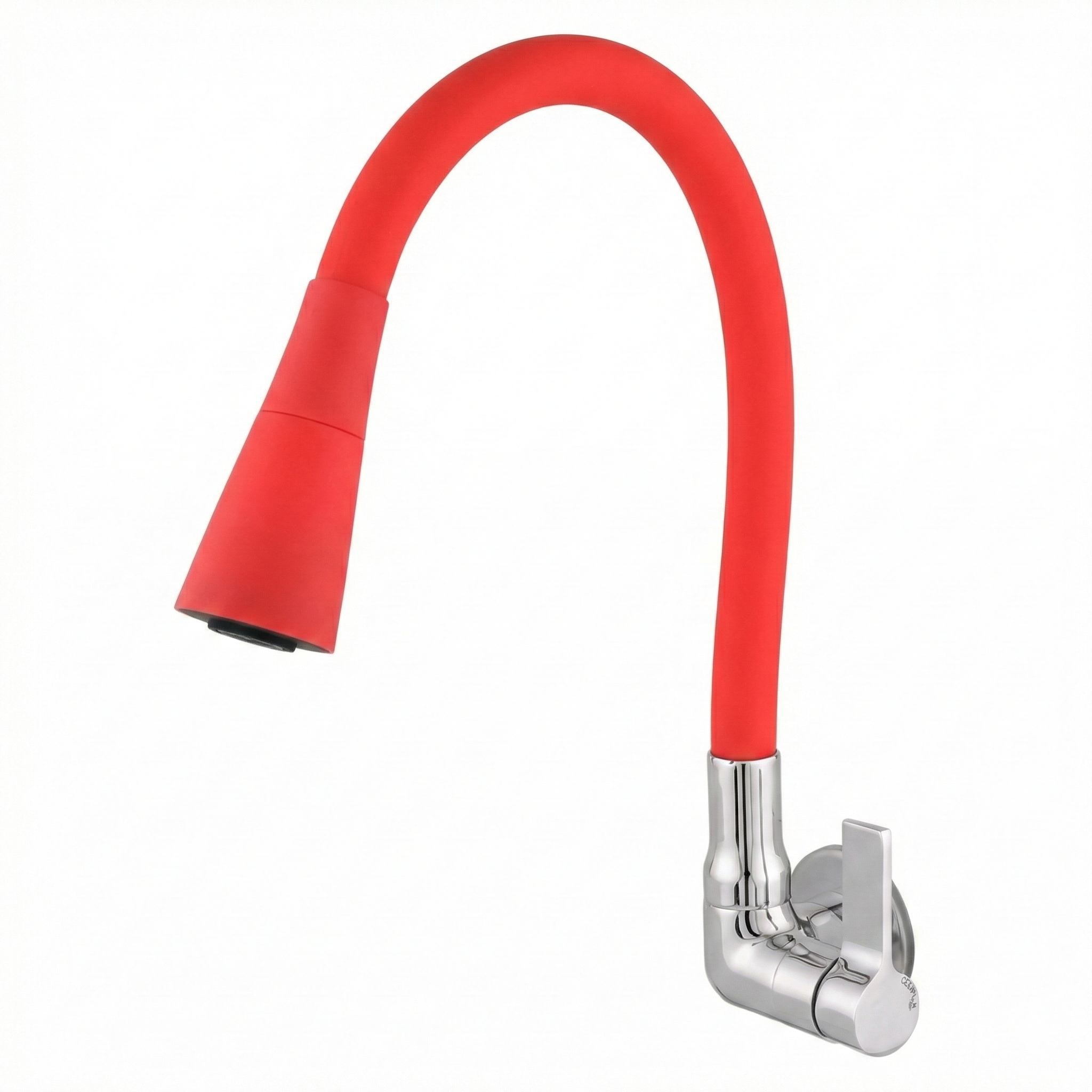 Torneira para Cozinha Bica Móvel Flexível Color Duo 1/4 de Volta - Leão Metais