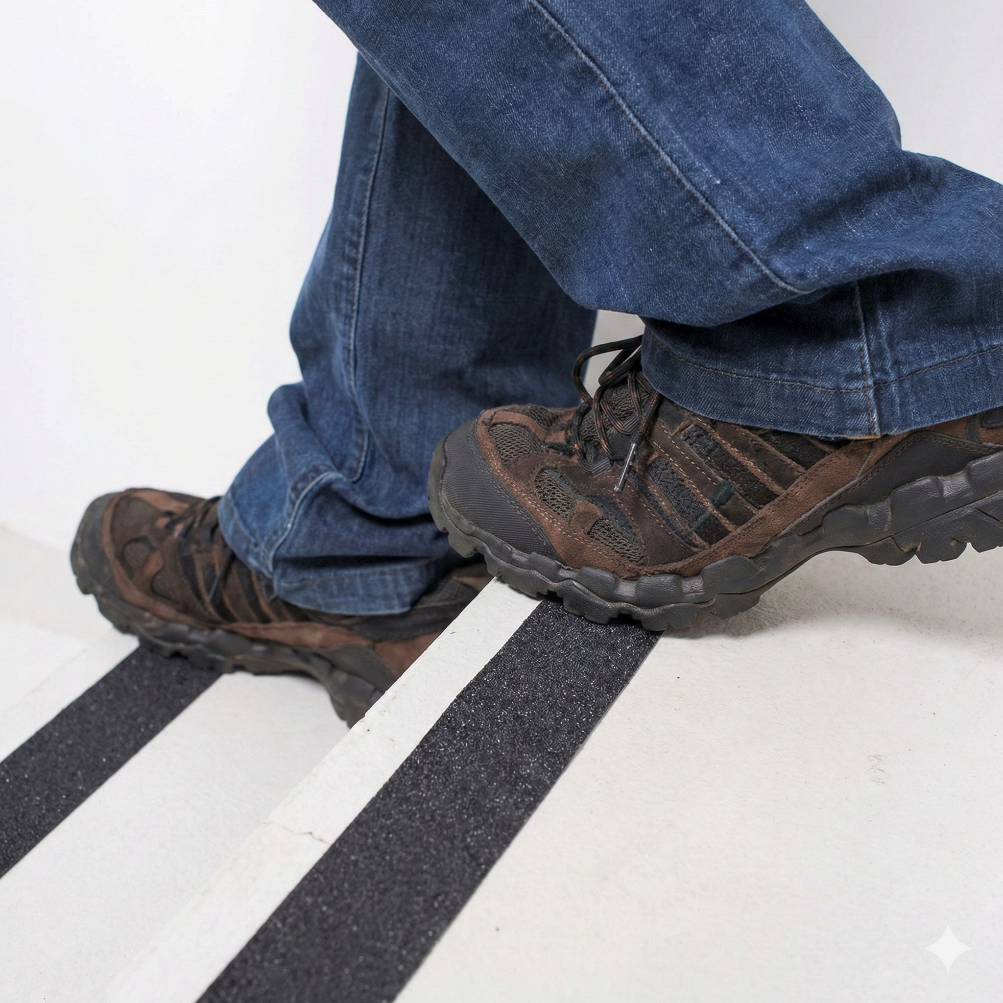 Fita Antiderrapante Preta 50mm x 5m Tekbond - Alta Resistência para Escadas, Rampas e Degraus