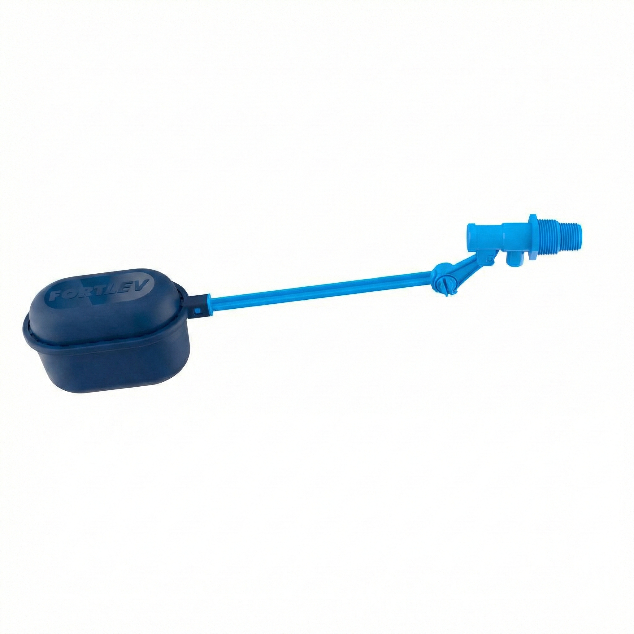 Torneira de Bóia para Caixa de Água Fortlev 2 em 1 (1/2" e 3/4") - Haste em ABS com Catraca Regulável