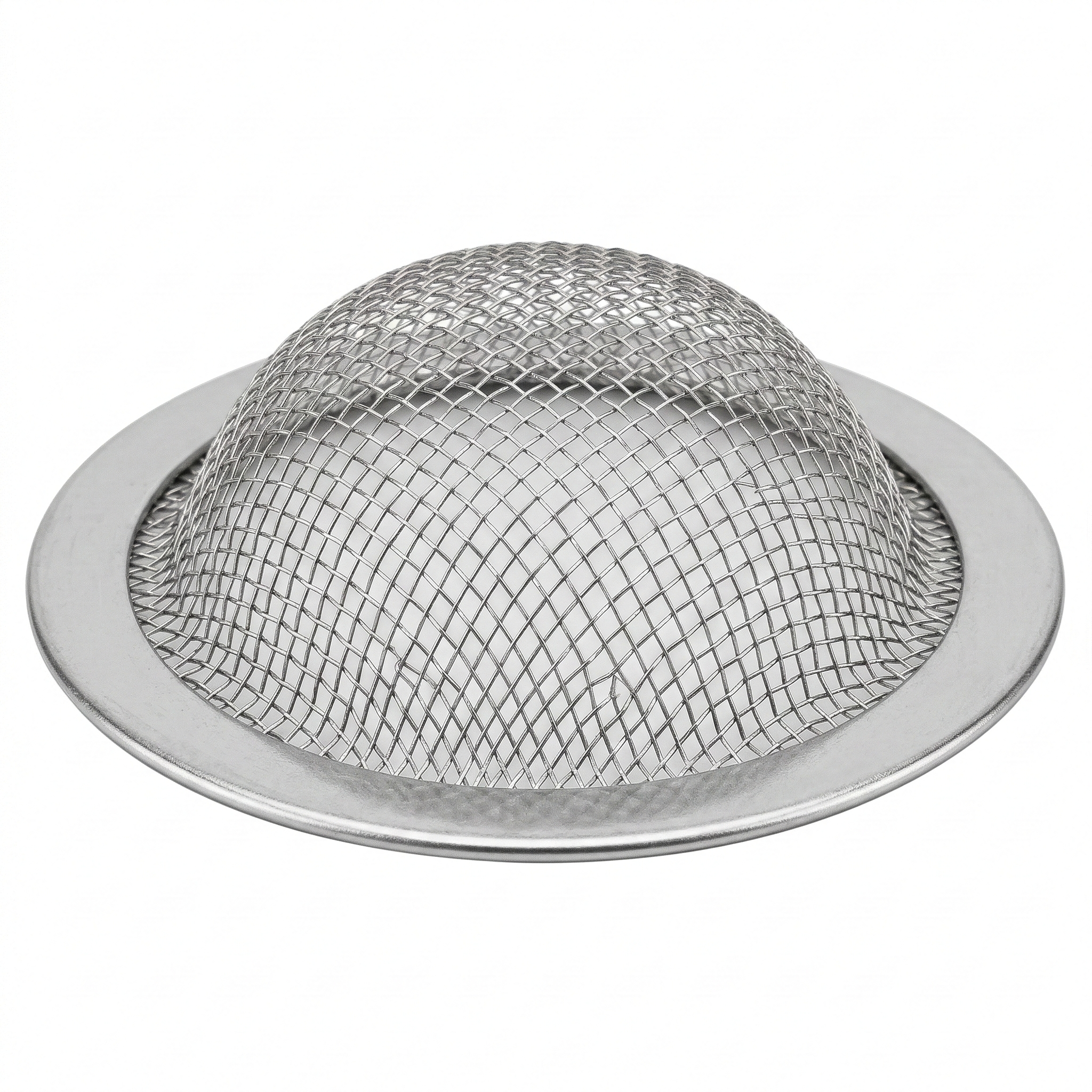 Ralo de Pia Olifer em Aço Inox 9 cm - Filtro Coletor de Resíduos Anti-Entupimento