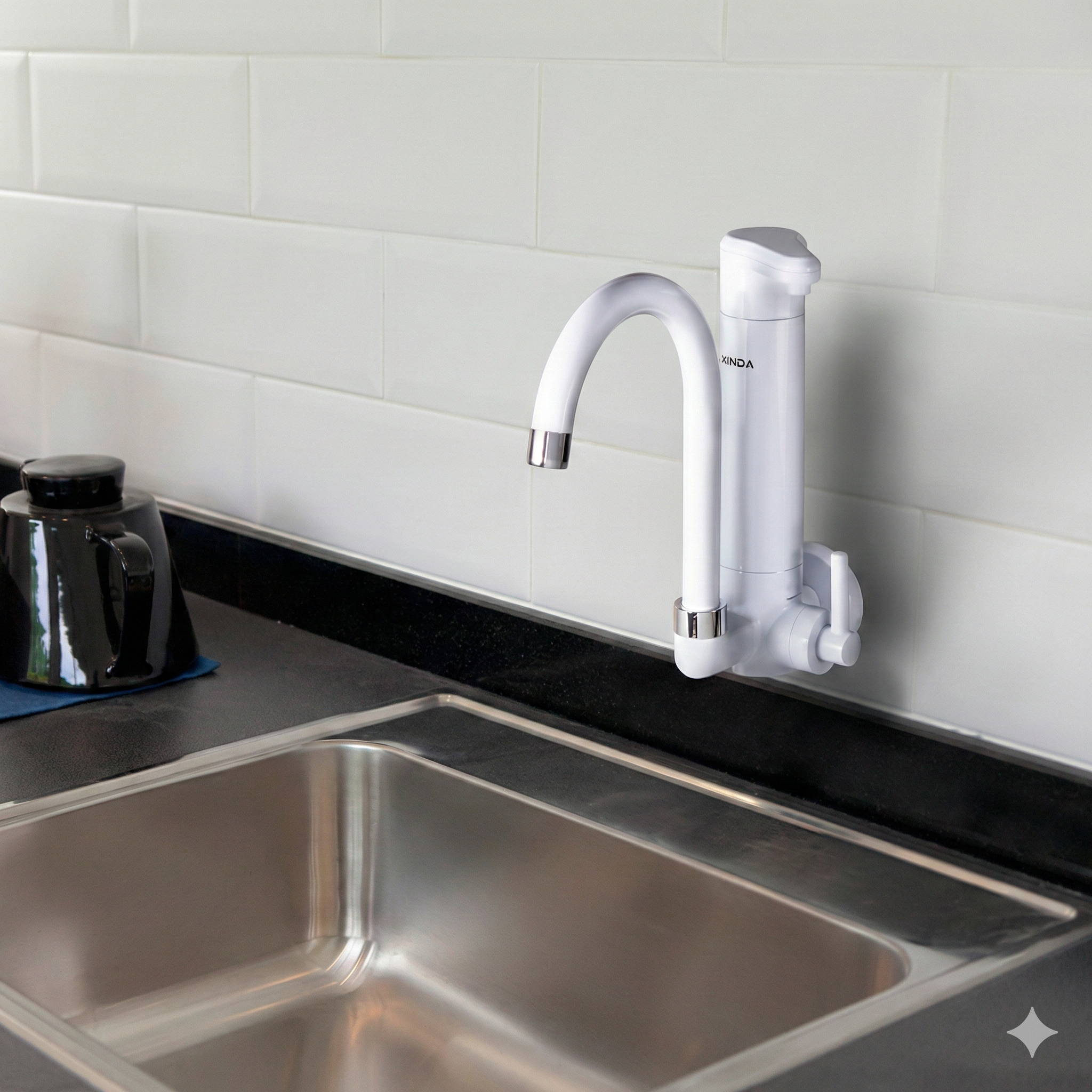Torneira para Cozinha Bica Móvel com Filtro Purificador Vitalit