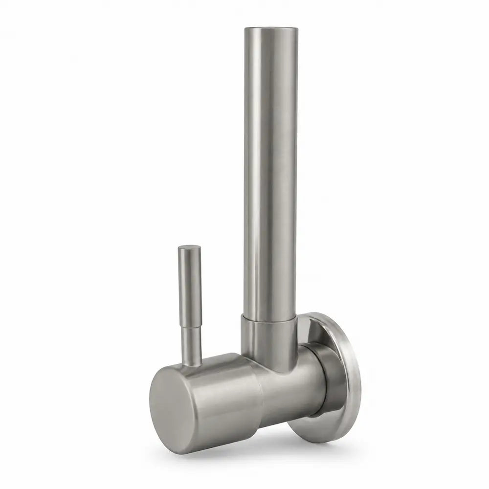 Torneira para Pia Inox de Mesa Escovada 1/4 de Volta Cód. 6603