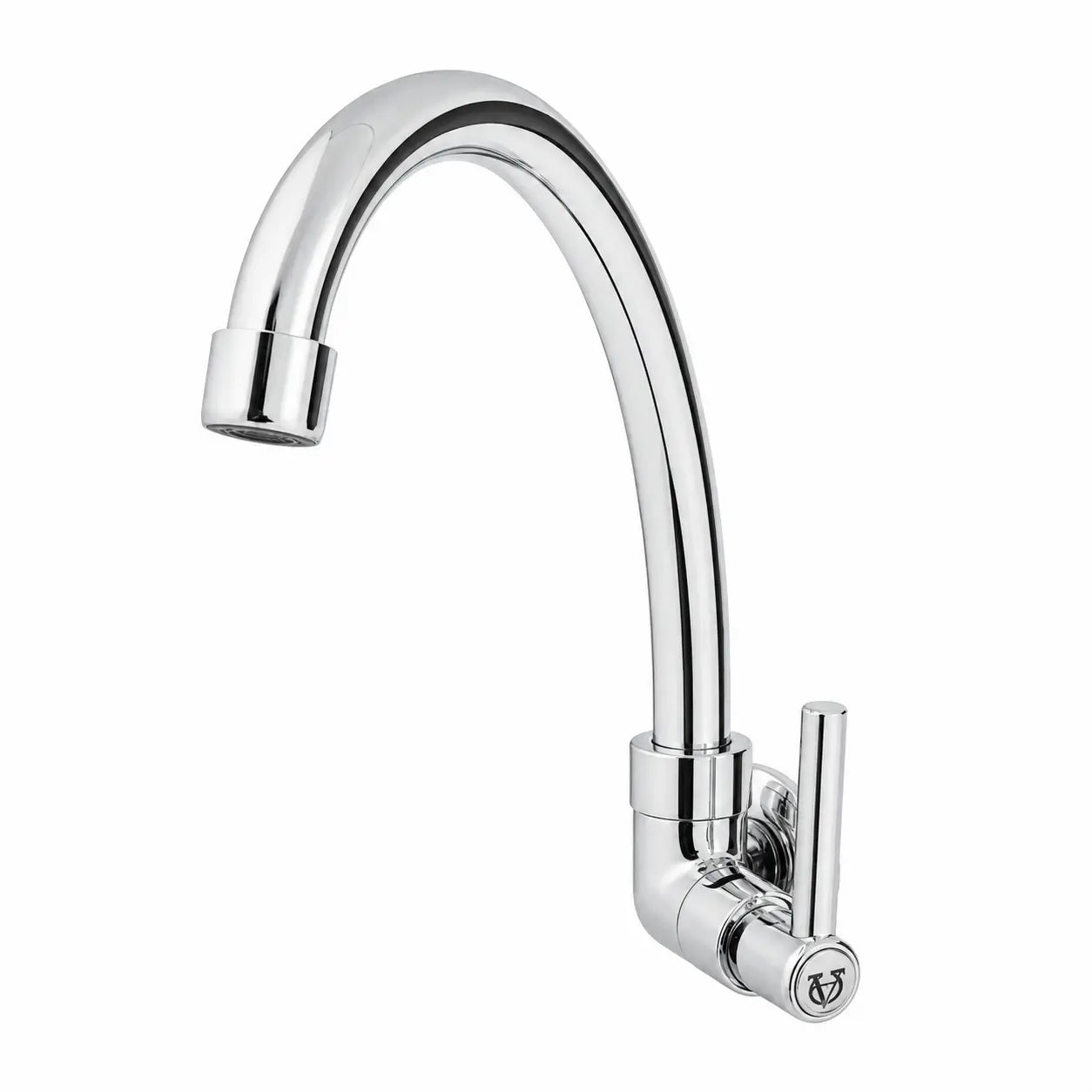 Torneira Bica Móvel para Cozinha de Parede Alfa ABS 1/4 de Volta C61 Cód. 1162