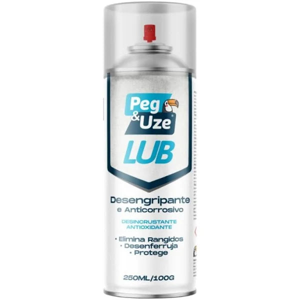 Desengripante Lubrificante Peg & Uze Lub 250ml/100gr